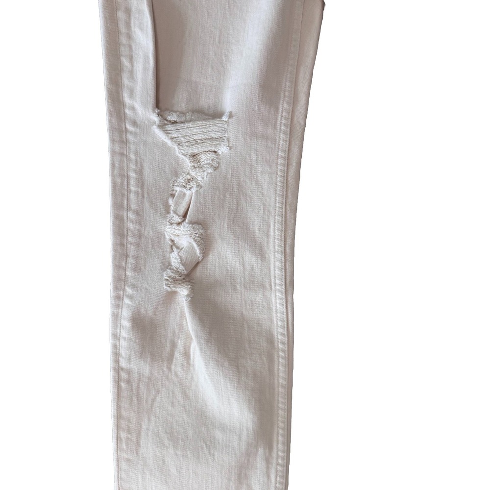 RAMY BROOK Adriana High-Waisted Distressed Jeans In Linen Size 28/6  NWT $265 #K - Picture 5 of 9